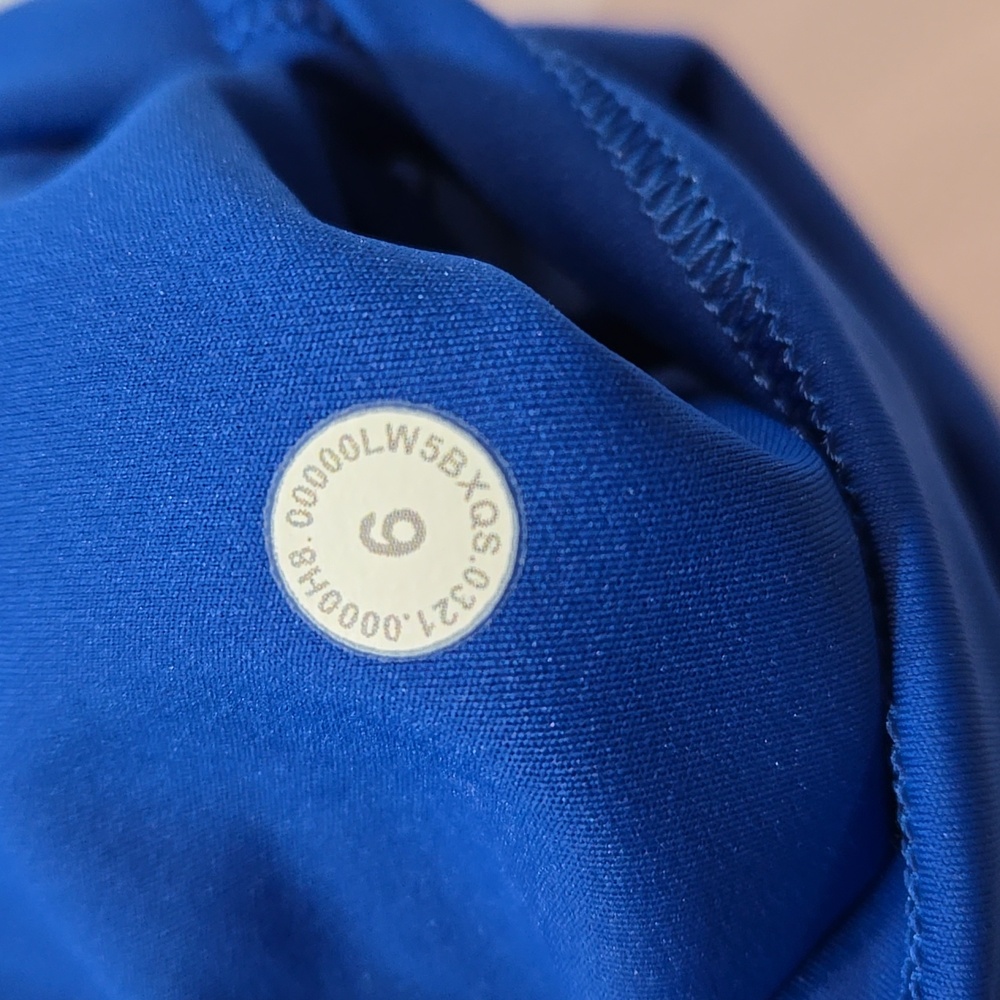 Lululemon Fast and Free High-Rise Tight 25" *Nulux (Symphony Blue) - Picture 9 of 9